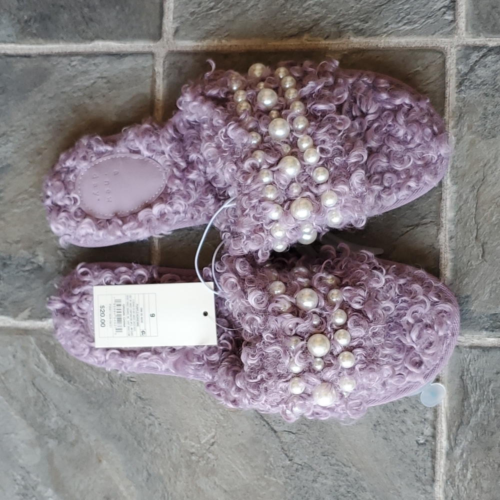 A New Day Purple/Adrienne Flats - Picture 2 of 3